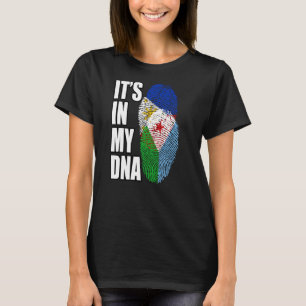 Camiseta Bandera de la herencia de ADN mixto filipino y de