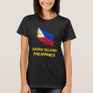 Camiseta Bandera de la herencia filipina de la isla de Bata