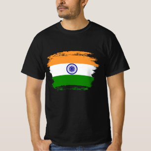 Camiseta bandera de la India