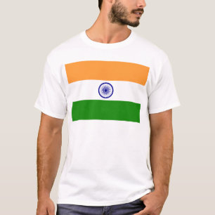 Camiseta Bandera de la India - तिरंगा - भा