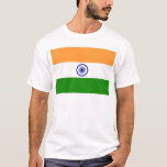 Camiseta Bandera de la India - तिरंगा - भारतकाध्वज<br><div class="desc">Bandera de la India - तिरंगा - भारतकाध्वज</div>