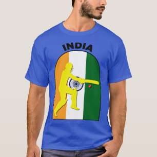 Camiseta Bandera de la India para los cricket