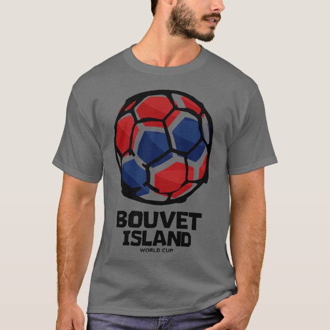 Camiseta Bandera de la isla Bouvet (Anverso)