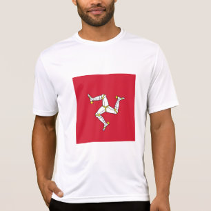 Camiseta Bandera de la Isla de Man