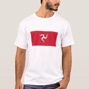 Camiseta Bandera de la Isla de Man