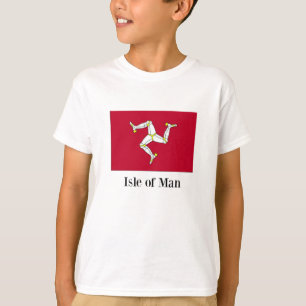 Camiseta Bandera de la Isla de Man