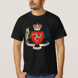 Camiseta Bandera de la Isla de Man - Manx Emblem - Brattagh
