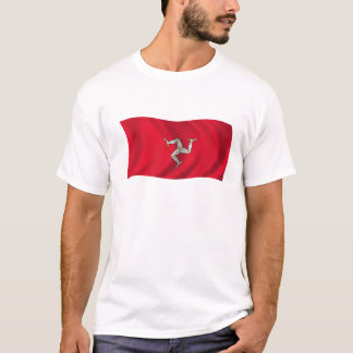 Camiseta Bandera de la isla del hombre