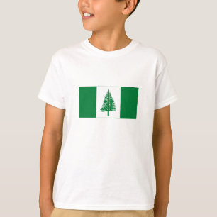 Camiseta Bandera de la Isla Norfolk