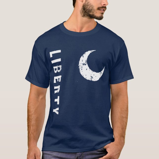 Camiseta Bandera de la libertad de Moultrie (Anverso)