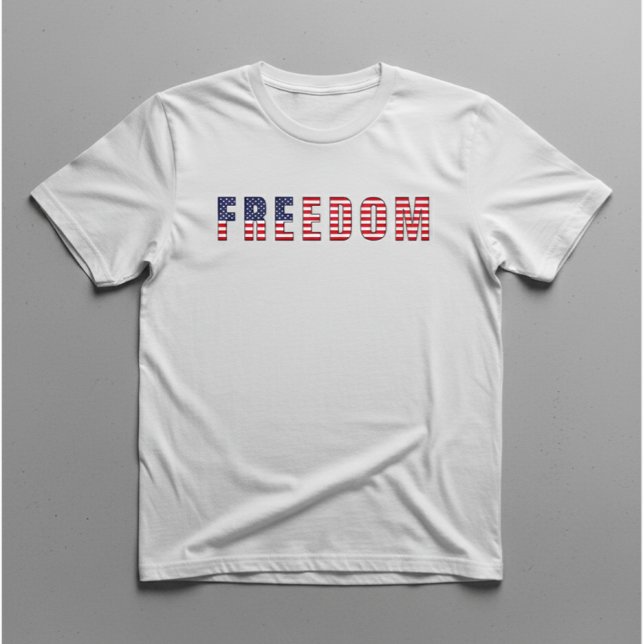 Camiseta Bandera de la Libertad USA (Subido por el creador)
