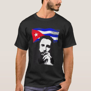 Camiseta Bandera de la manifestación de la Revolución cuban