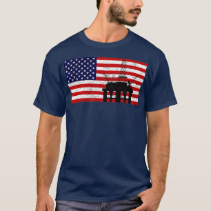 Camiseta Bandera de la máquina industrial de la energía d