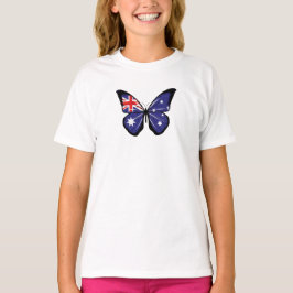 Camiseta Bandera de la mariposa de Australia