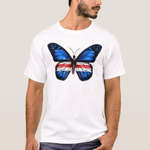Camiseta Bandera de la mariposa de Cabo Verde