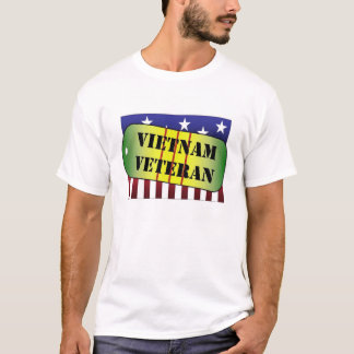 Camiseta Bandera de la medalla al servicio de Dogtag del