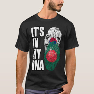 Camiseta Bandera De La Mezcla De ADN De Bangladesh Y Corea