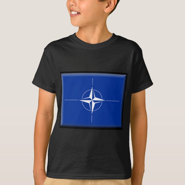 Camiseta Bandera de la OTAN (Anverso)