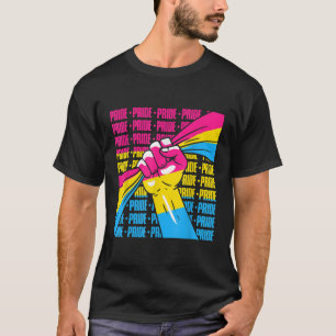 Camiseta Bandera de la pansexualidad del Orgullo Pansexual