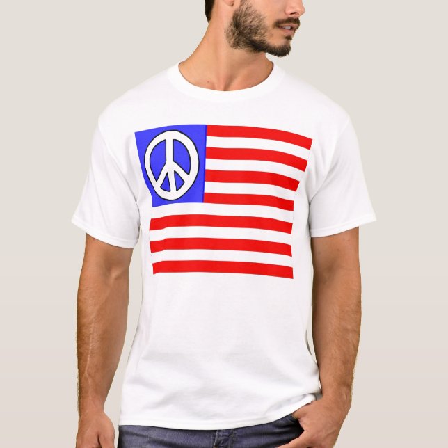 Camiseta Bandera de la Paz (Anverso)