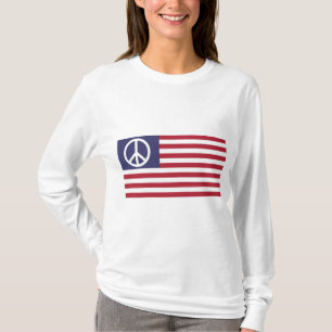 Camiseta Bandera de la Paz de los Estados Unidos