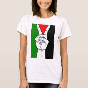 Camiseta Bandera de la paz de Palestina