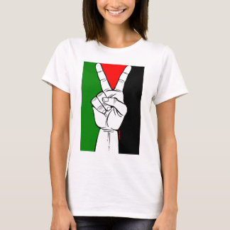 Camiseta Bandera de la paz de Palestina