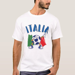 Camiseta Bandera de la pelota de fútbol de Dabbing