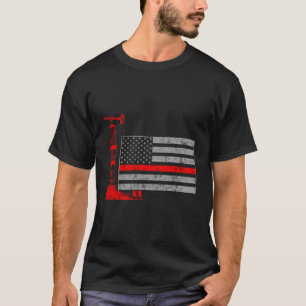 Camiseta Bandera De La Plataforma Petrolera Gigante Para Tr