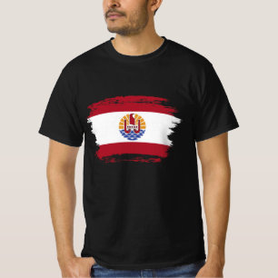 Camiseta bandera de la Polinesia Francesa