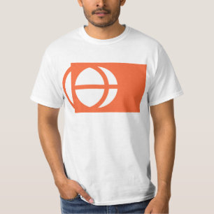 Camiseta Bandera de la prefectura de Nagano, Japón