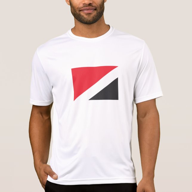 Camiseta Bandera de la Principado de Sealand (Anverso)