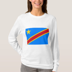 Camiseta Bandera de la RDC (República Democrática del Congo