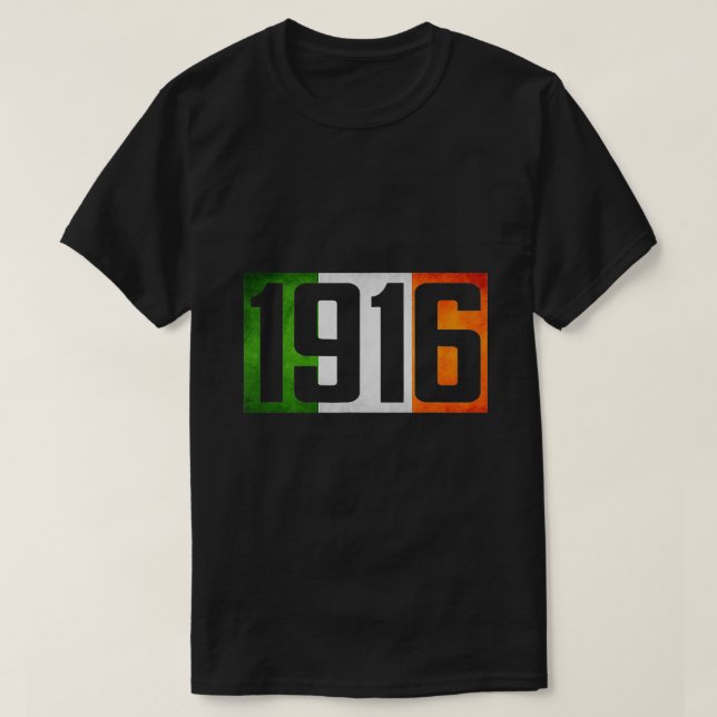 Camiseta Bandera de la rebelión irlandesa "Levantamiento de (Diseño del anverso)