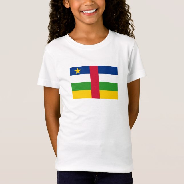 Camiseta Bandera de la República Centroafricana (Anverso)