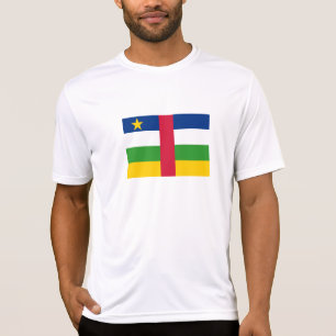 Camiseta Bandera de la República Centroafricana