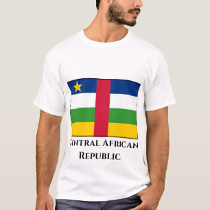 Camiseta Bandera de la República Centroafricana