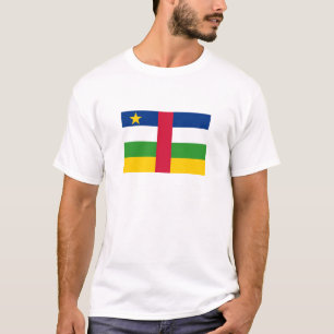 Camiseta Bandera de la República Centroafricana
