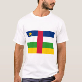 Camiseta Bandera de la República Centroafricana