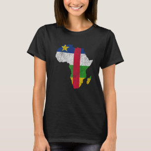 Camiseta Bandera de la República Centroafricana África Cent