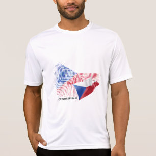 Camiseta bandera de la República Checa