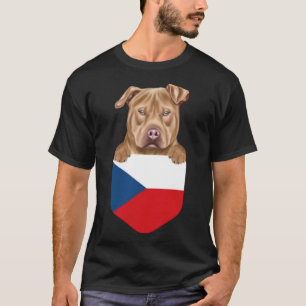 Camiseta Bandera De La República Checa Usa Staffordshire Te