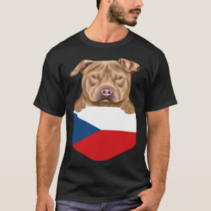 Camiseta Bandera De La República Checa Usa Staffordshire Te