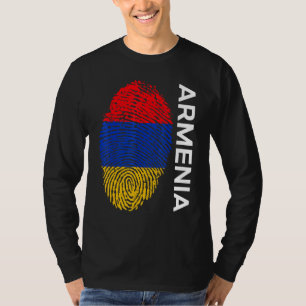 Camiseta Bandera De La República De Armenia Gráfico Armenio