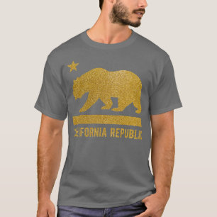 Camiseta Bandera de la República de CA Estrella de Oso Cali