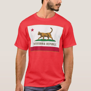 Camiseta Bandera de la República de California Catifornia d