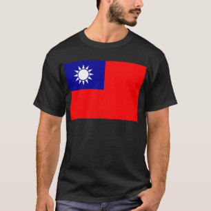 Camiseta Bandera de la República de China (Taiwán) - 中華民國國旗
