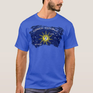 Camiseta Bandera de la República de Conch TShirt 4
