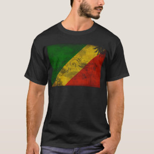 Camiseta Bandera de la república de Congo