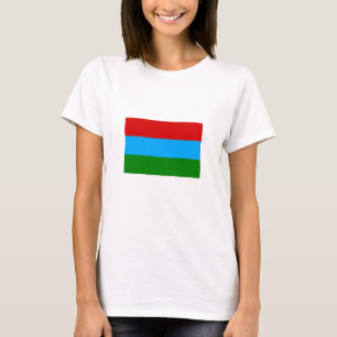 Camiseta Bandera de la República de Karelia